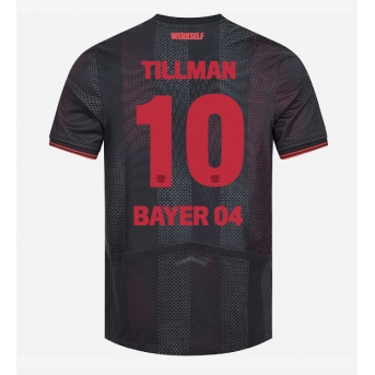 Bayer Leverkusen Malik Tillman #10 Maglia Gara Casa Repliche 2025-26 Maniche Corte
